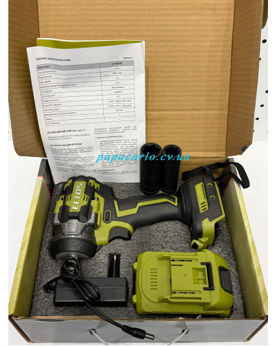 Аккумуляторный гайковерт Eltos АГ-600BL