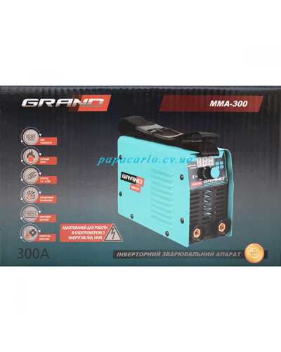 Инверторный сварочный аппарат Grand ММА-300