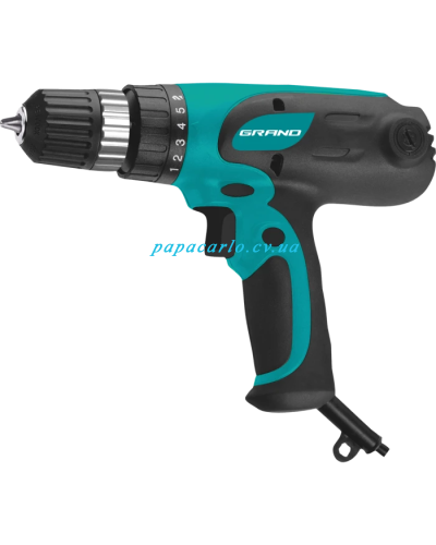 Дрель-шуруповерт сетевая Grand ДЭ-850