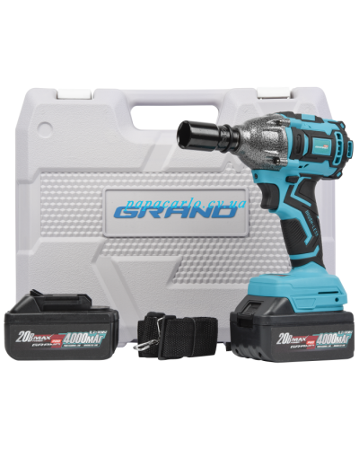 Акумуляторний гайковерт Grand АГ-20UBL/PRO