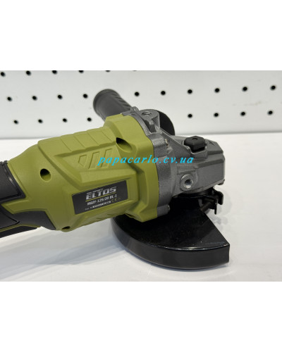 Аккумуляторная угловая шлифмашина Eltos МШУ-125/20BL-1