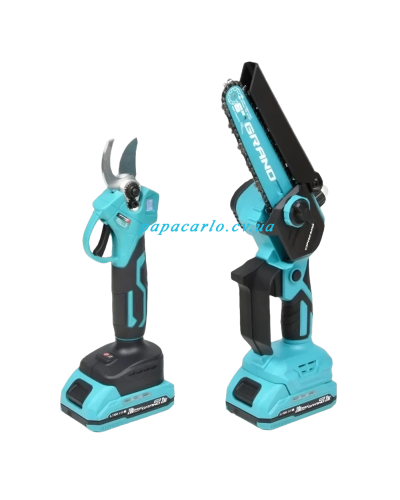 Набор аккумуляторных инструментов Grand № 2G PROF (СА-20BL+АПЦ-6/2-2)
