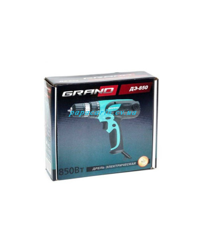 Дрель-шуруповерт сетевая Grand ДЭ-850