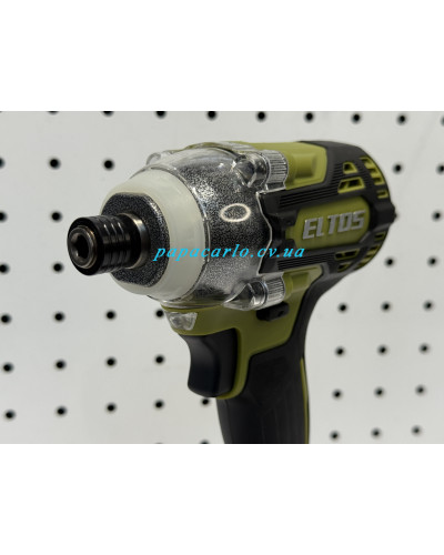 Аккумуляторный ударный винтоверт Eltos АГУ-20 BL (импакт)