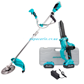 Набор коса и пила Grand (АТГ-20 2в1+АПЦ-20V/8"-4 ind)