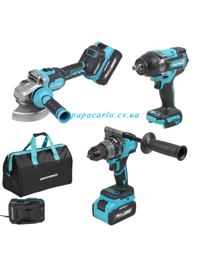 Набор инструментов Grand №3 HS (МШУ-20BL/HS АГ-800UBL ДА-20/13UBL/HS)