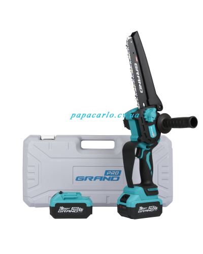 Акумуляторна пила ланцюгова Grand АПЦ-20V/M8"-4 з телескопічною штангою