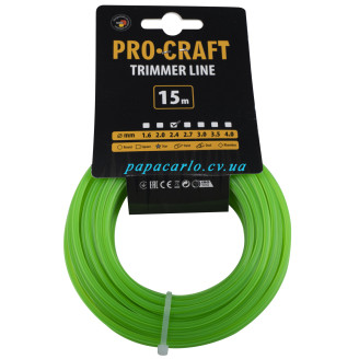 Леска звезда Procraft 2.4мм 15м