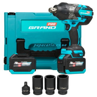 Аккумуляторный гайковерт Grand АГ-1500UBL