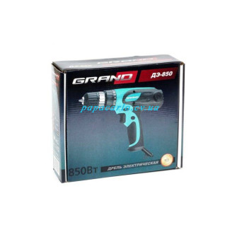 Дрель-шуруповерт сетевая Grand ДЭ-850